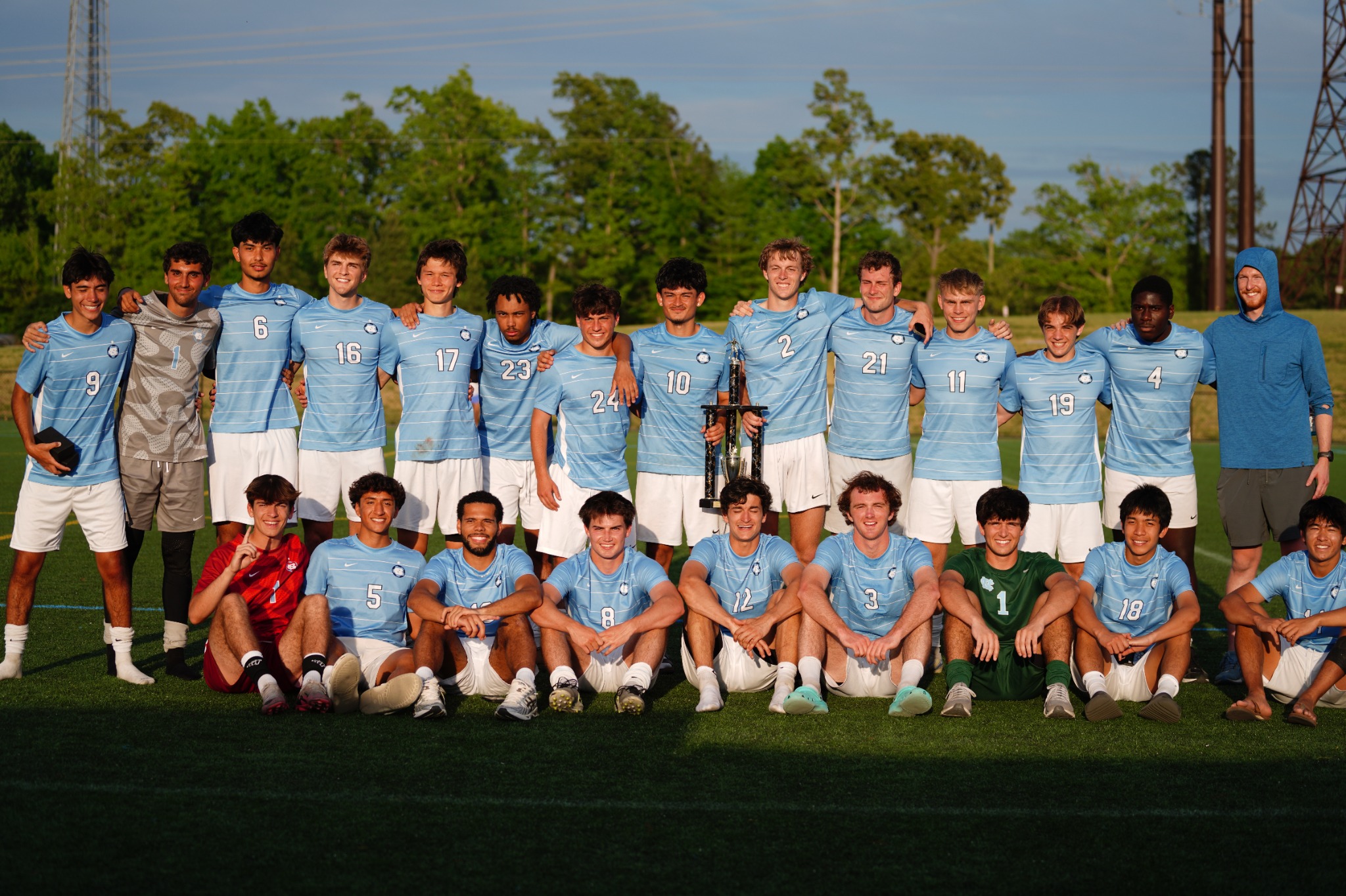 UNC Men's Club Soccer team photo